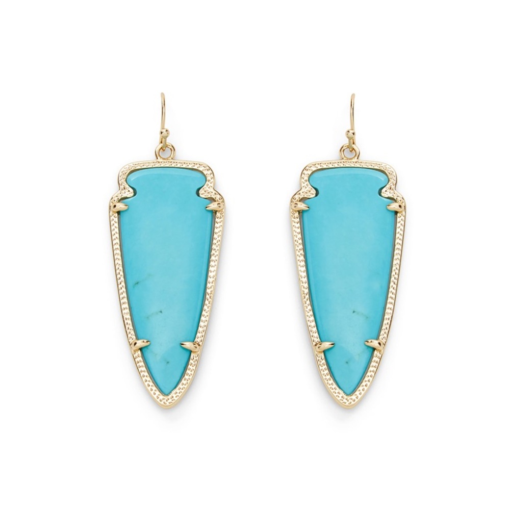Kendra Scott Skylar Turquoise Earrings
